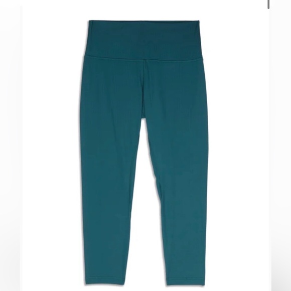 Lululemon Align Ribbed High Rise Crop 23” - Picture 2 of 5